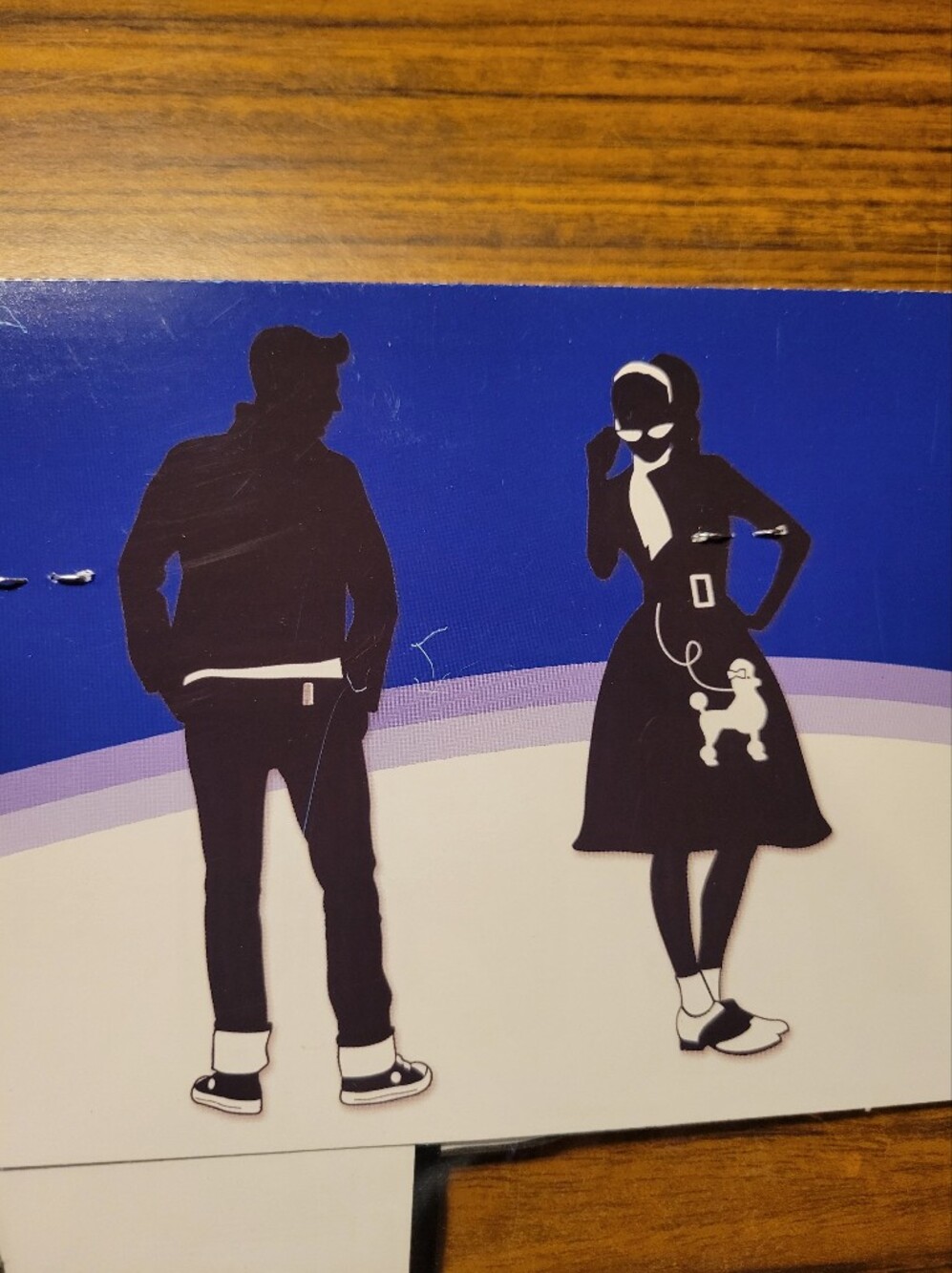 50's Silhouettes 2 Pack 36" Cardboard 1950s Sock Hop Party